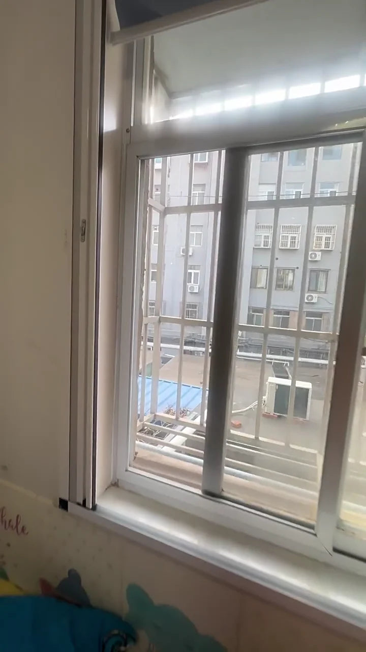 Same real Dawnproof Fixed installation shown fully open